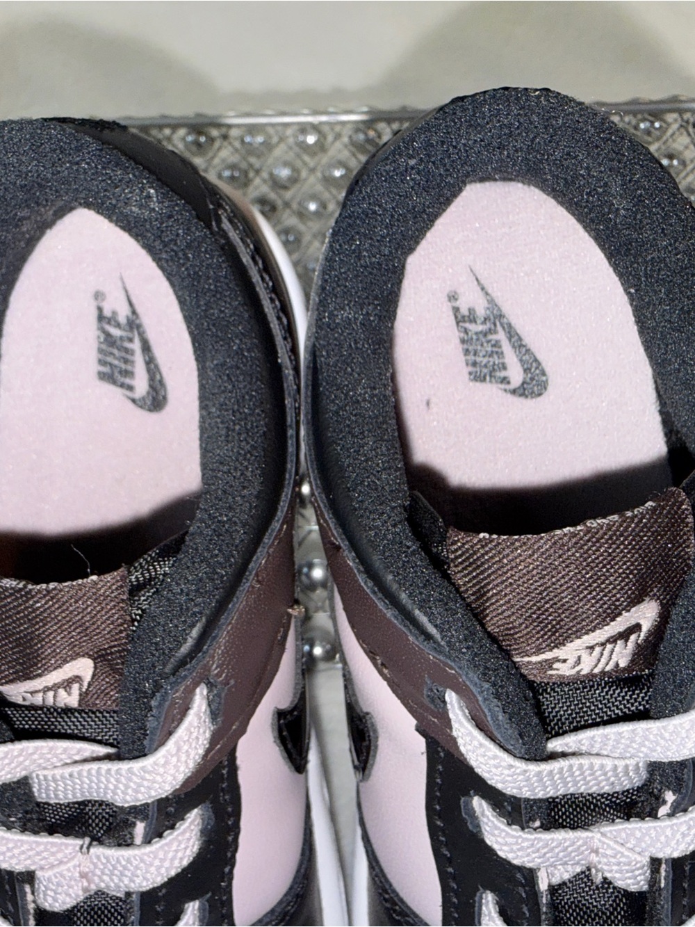 Nike Dunk Low SE Particle Rose Black Toddler 9C UK 8.5 EUR 26 HQ1956-600 ππ - Picture 10 of 16